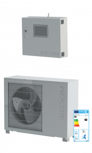 Biodom warmtepomp met IQ2 controller